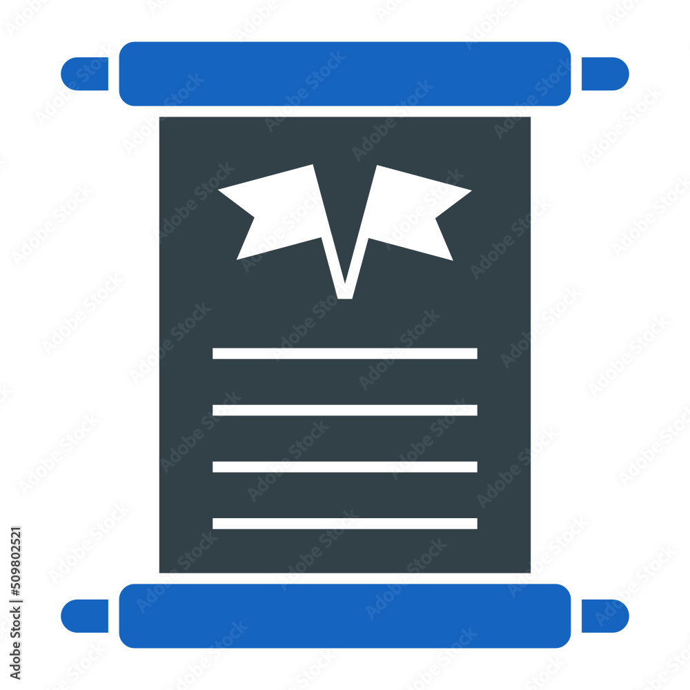 Fototapeta premium Peace Invitation Icon Design