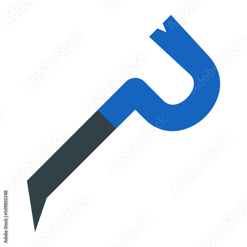 Crowbar Icon Design