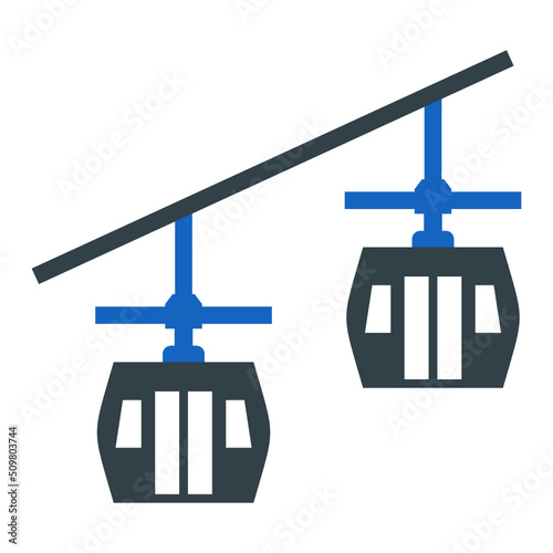 Cableway Icon Design