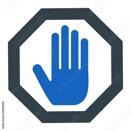 Stop Sign Icon Design