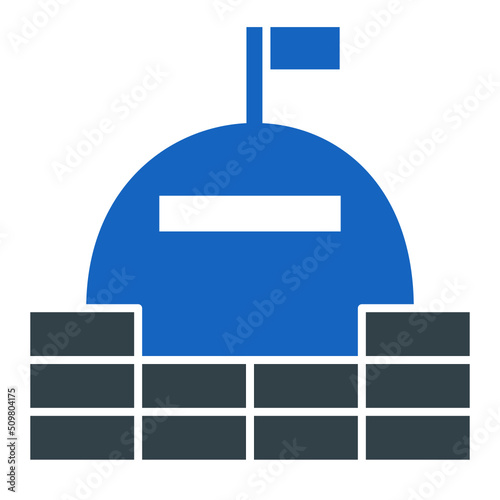 Bunker Icon Design