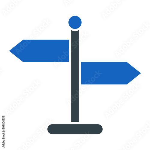 Sign Board Icon Design