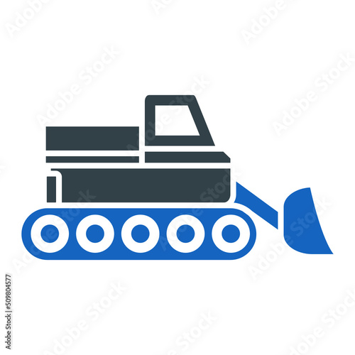 Snow Truck Icon Design