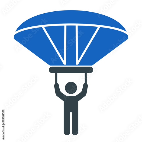 Paraglider Icon Design