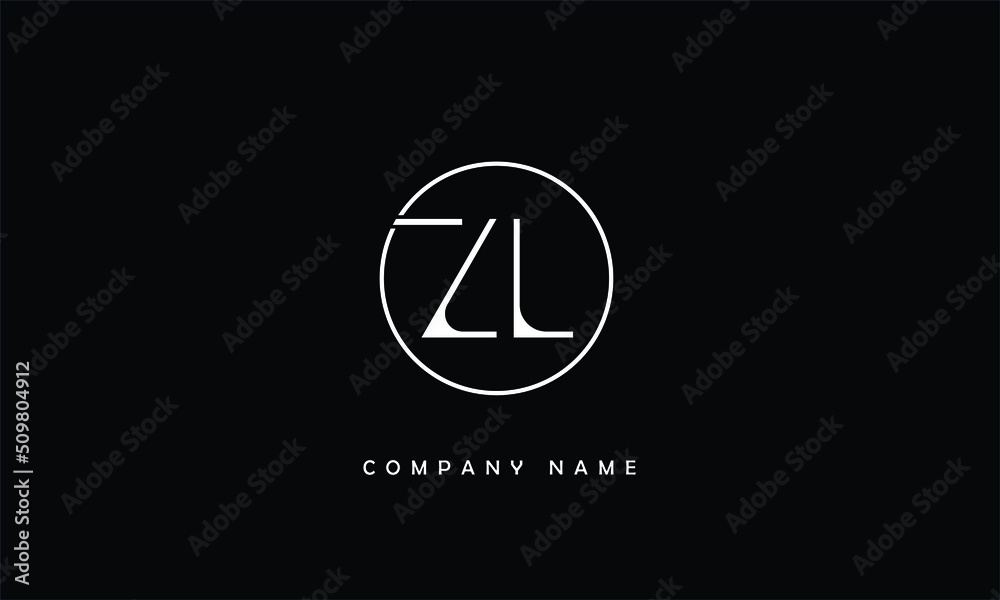 ZL LZ Z L Alphabets Letters Logo Monogram Stock Vector Adobe Stock