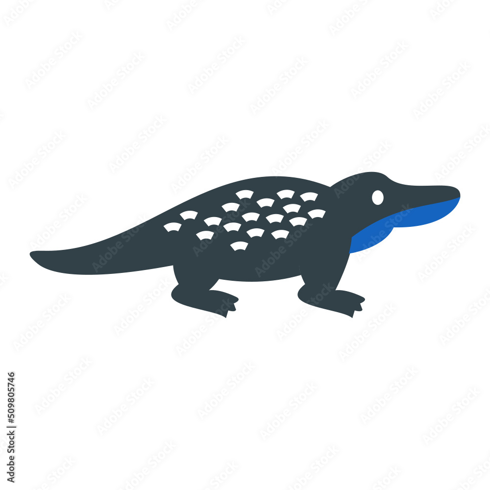 Crocodile Icon Design