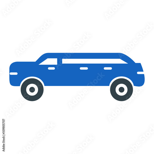 Limousine Icon Design