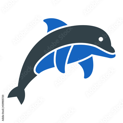Dolphin Icon Design