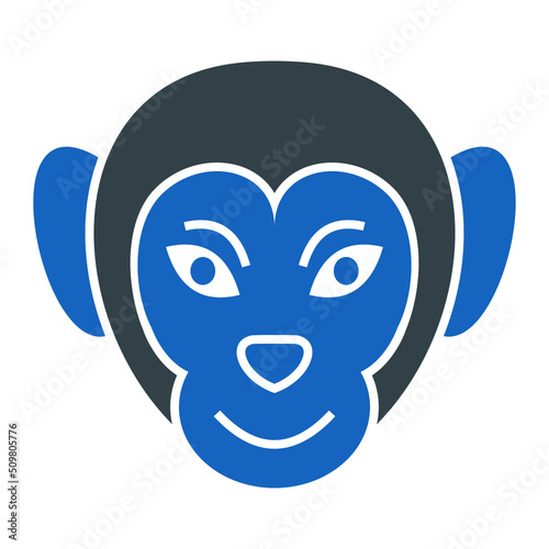 Monkey Icon Design