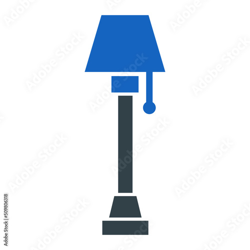 Floor Lamp Icon Design