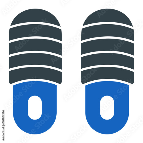 Slippers Icon Design