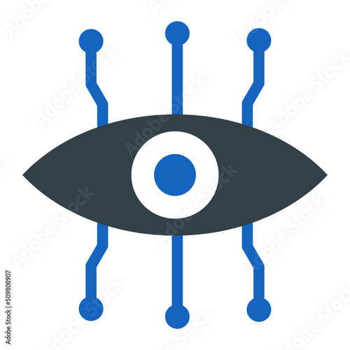 Bionic Eye Icon Design