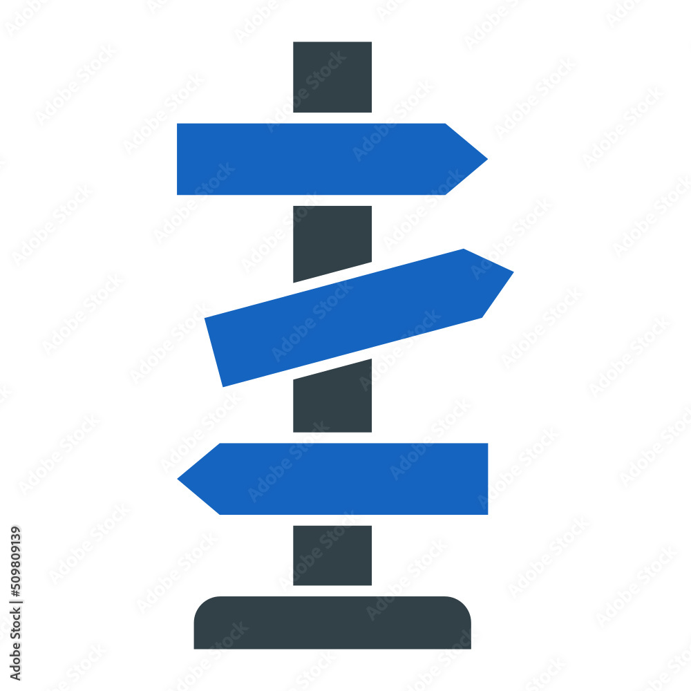 Road Board Icon Design Road Board Icon Design