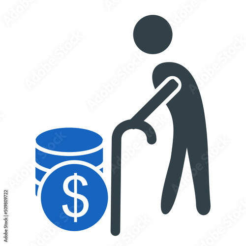Pension Icon Design