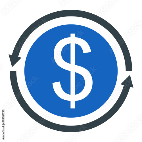 Money Flow Icon Design
