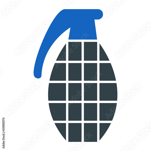 Hand grenade Icon Design