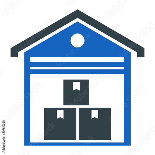 Warehouse Icon Design