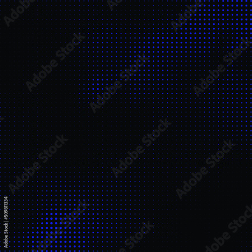Abstract back background and blue dot