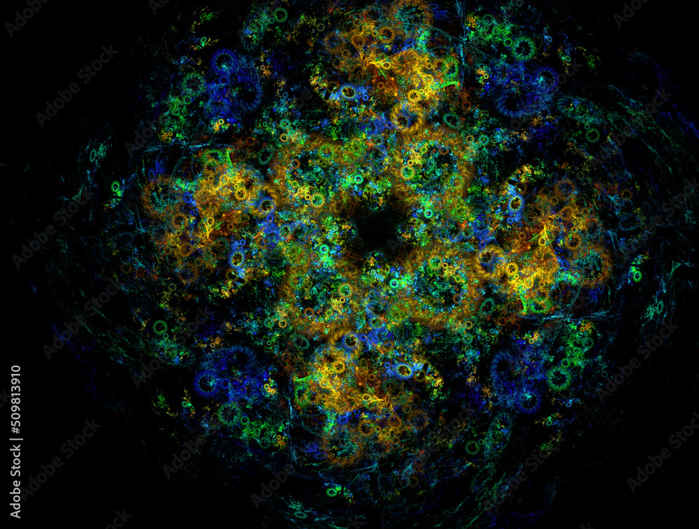 Imaginatory fractal abstract background Image Imaginatory fractal abstract background Image