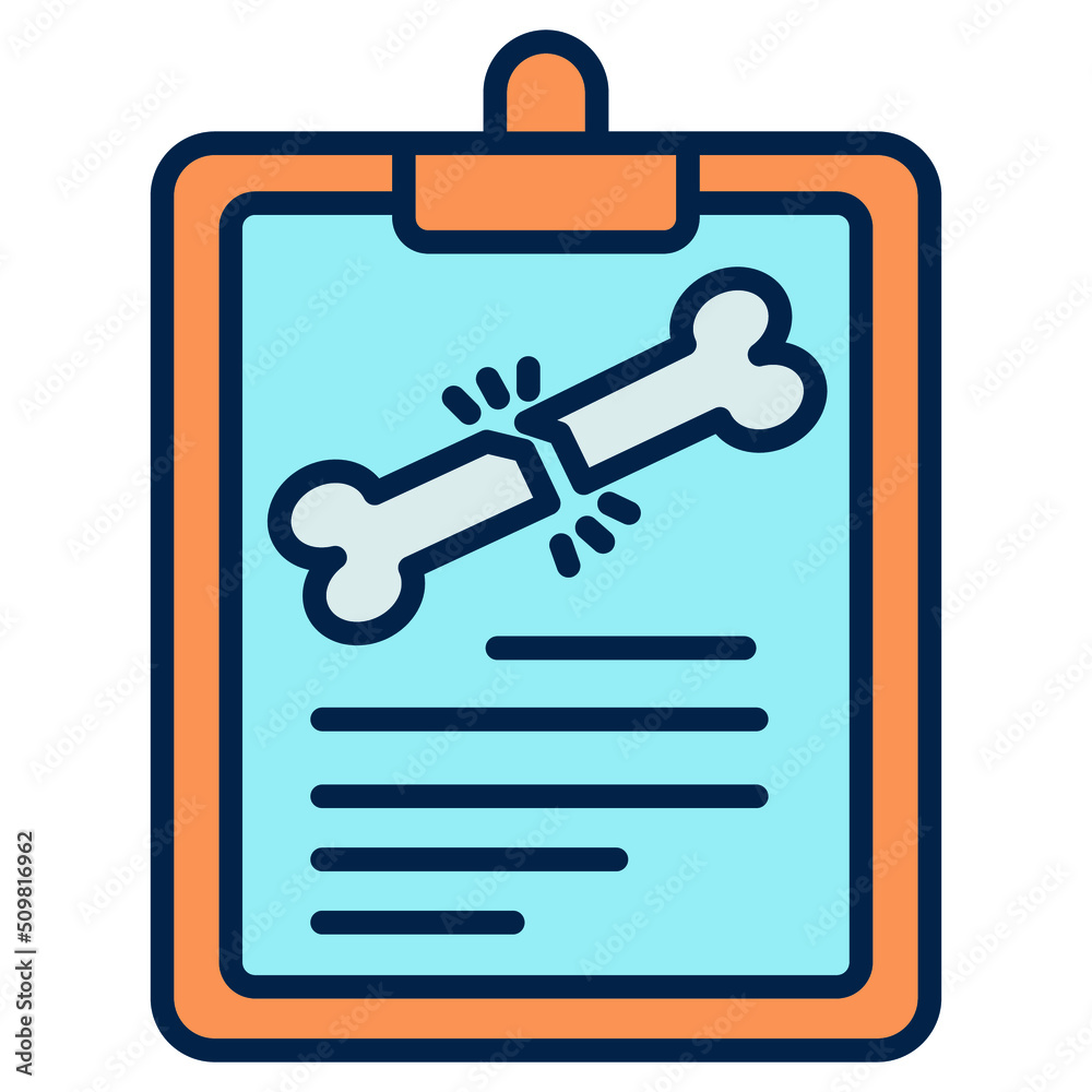 Bone report Vector icon which is suitable for commercial work and easily modify or edit it
Bone report Vector icon which is suitable for commercial work and easily modify or edit it