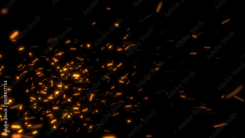 blazing firestorm fire particles overlay background