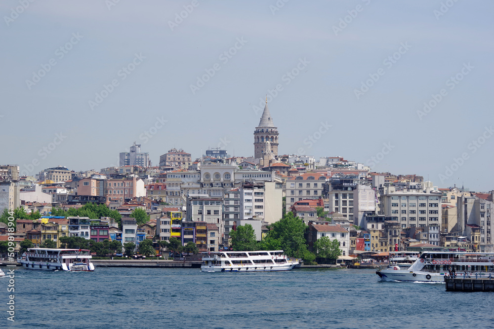 Vue sur le quartier de Galata