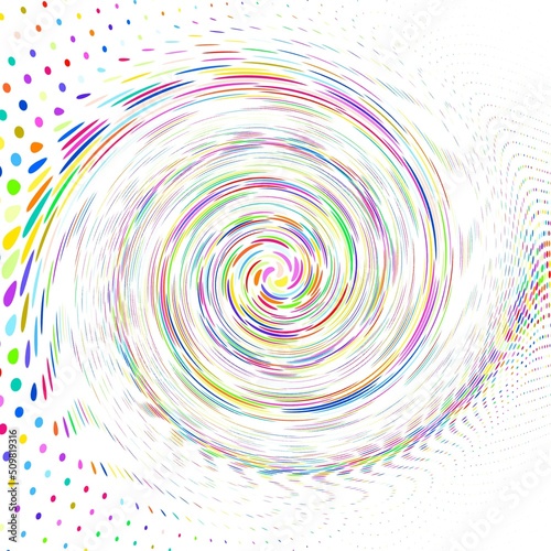 abstract background with circles