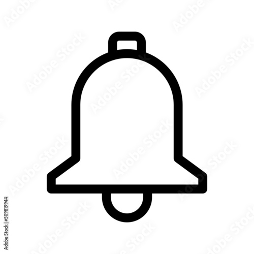 Bell Icon Vector Symbol Design Illustration