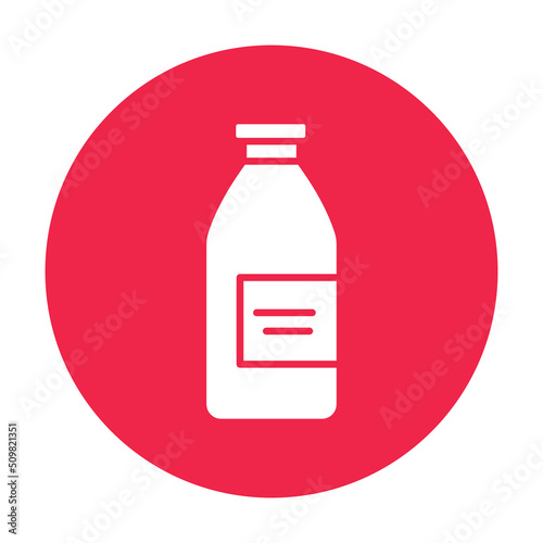 Medicine Bottle Vector icon which is suitable for commercial work and easily modify or edit it

