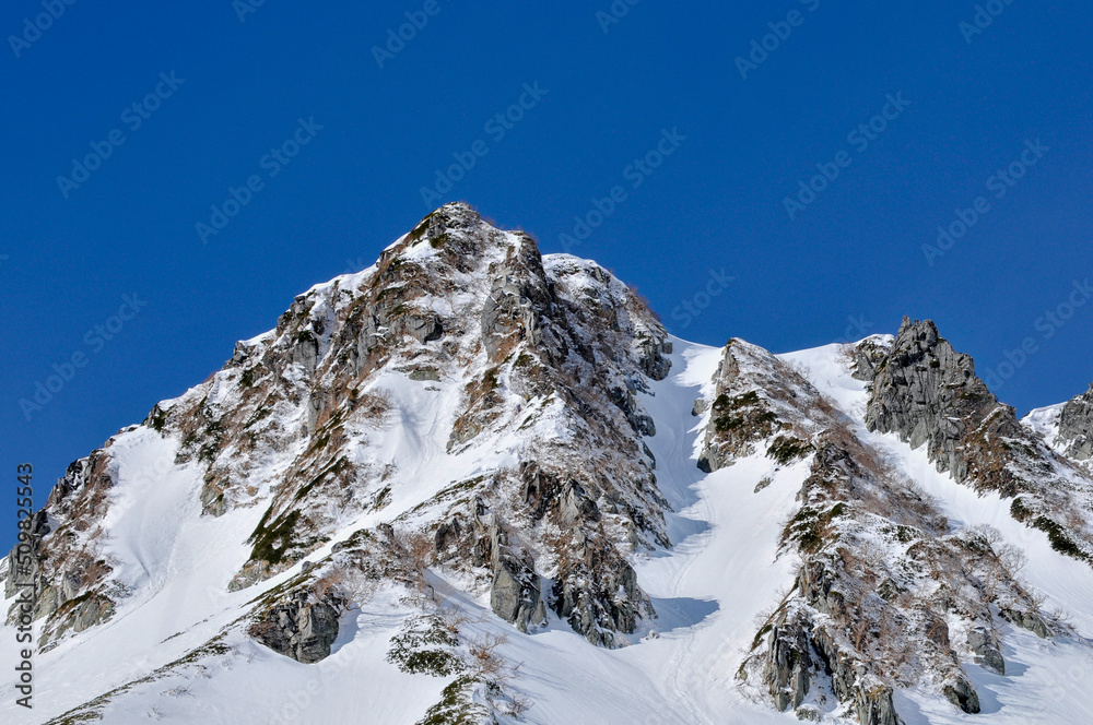 Japanese Central Alps, Senjojiki curl, winter, 冬の千畳敷カール
