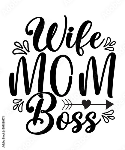 Mother's day t shirt, mug design