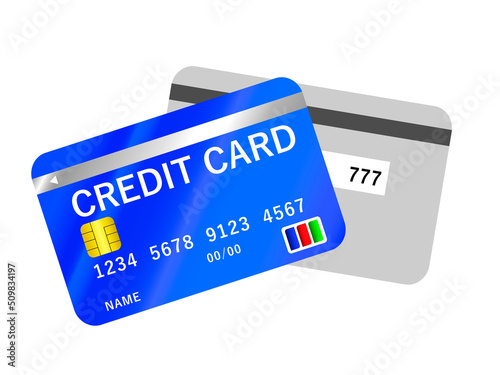 クレジットカードの表と裏
