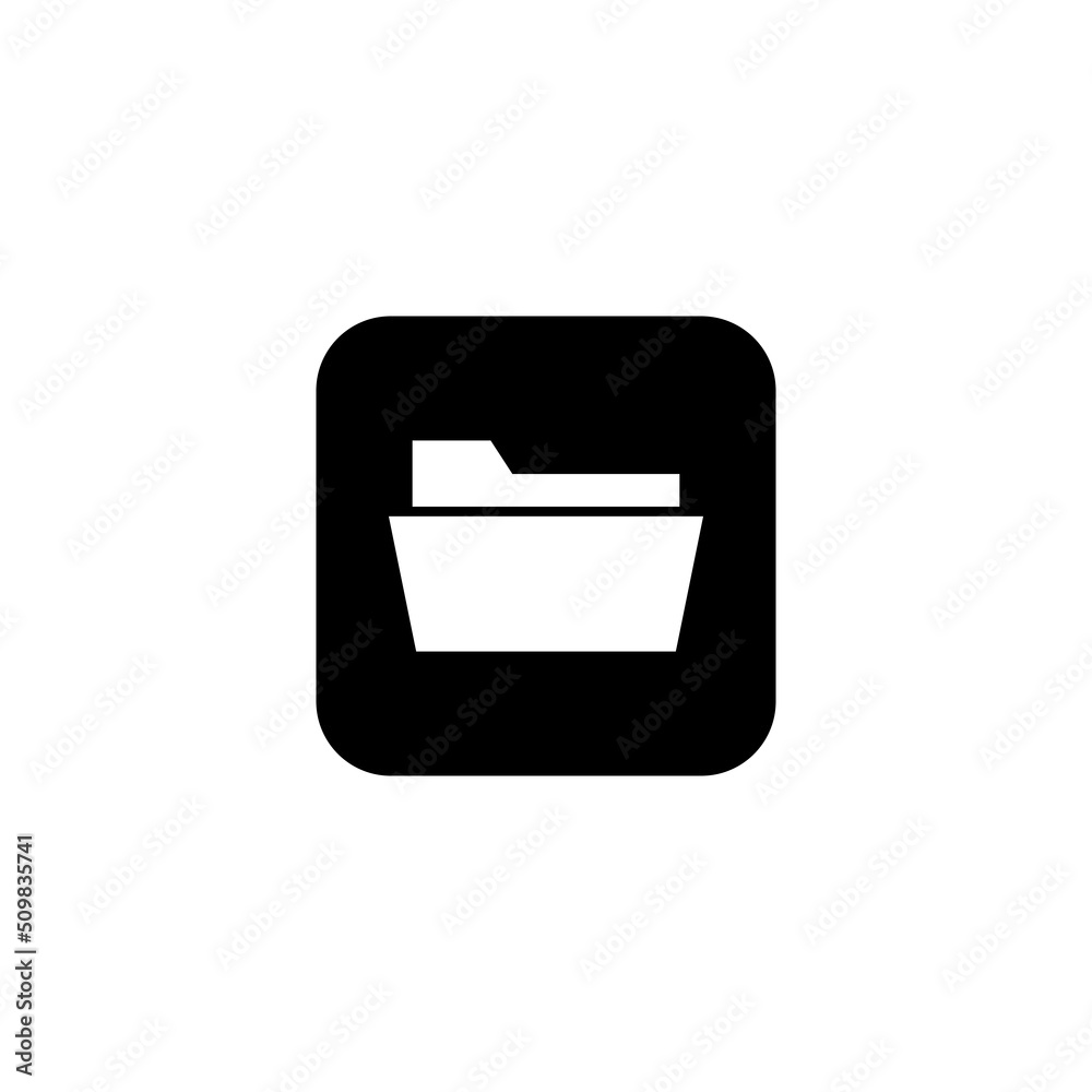 Folder button icon