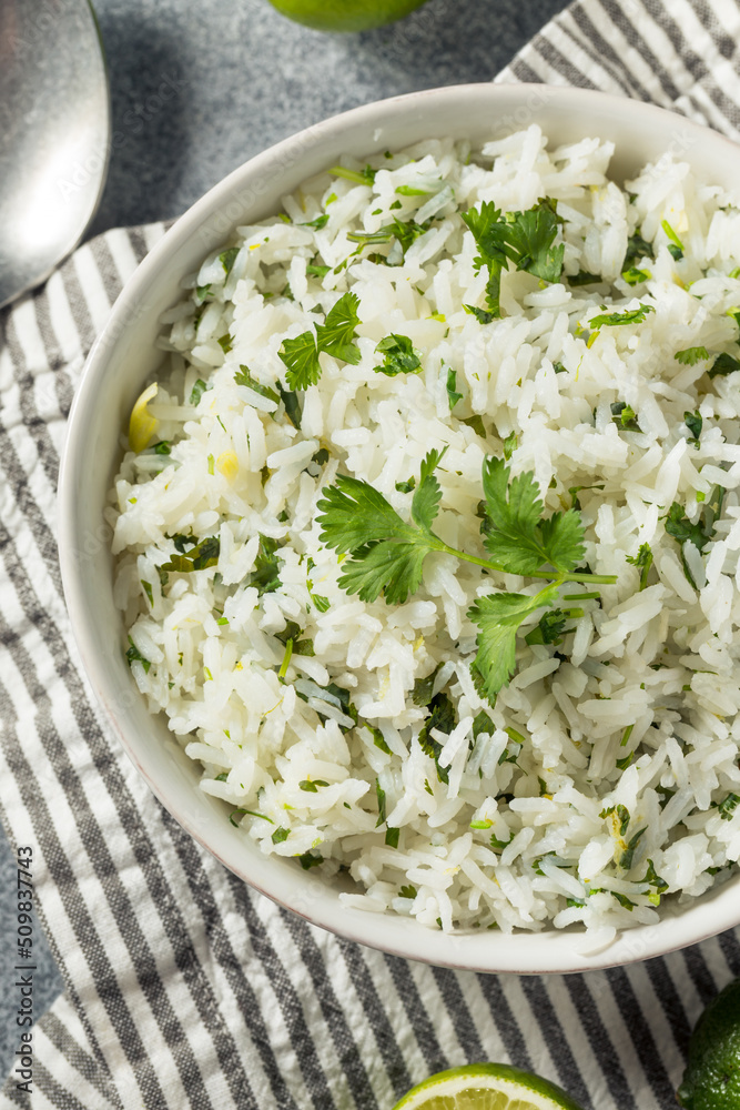 Homemade Mexican Cilantro Lime Rice Homemade Mexican Cilantro Lime Rice