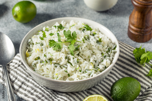 Wall Mural Homemade Mexican Cilantro Lime Rice