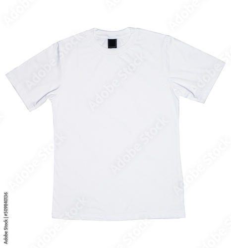 T-shirt fashion mockup for your design on white background, Mock up shirt