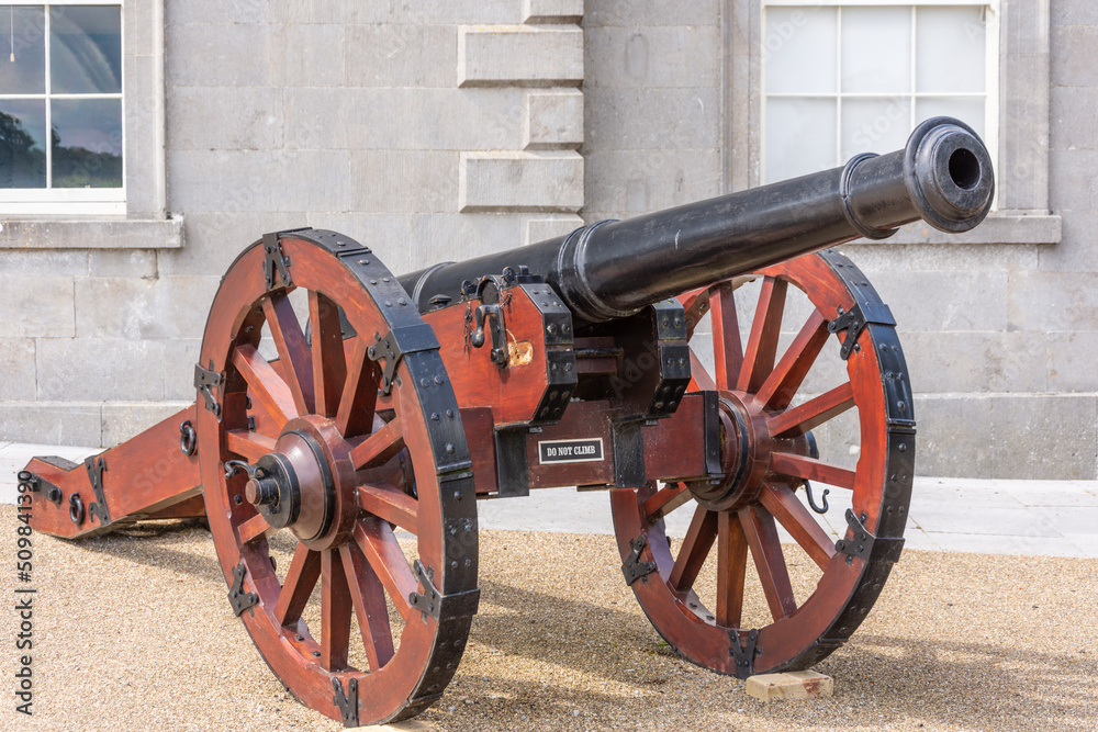 Kanone am Battle of the Boyne, Irland Kanone am Battle of the Boyne, Irland