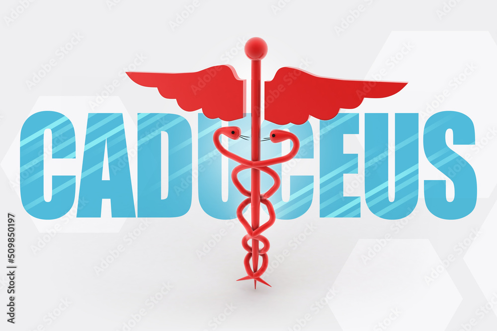 3d illustration caduceus medical symbol
3d illustration caduceus medical symbol