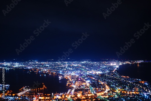 Night View from Mount Hakodate (Hakodateyama) in Hakodate, Hokkaido, Japan - 日本 北海道 函館市 函館山 夜景