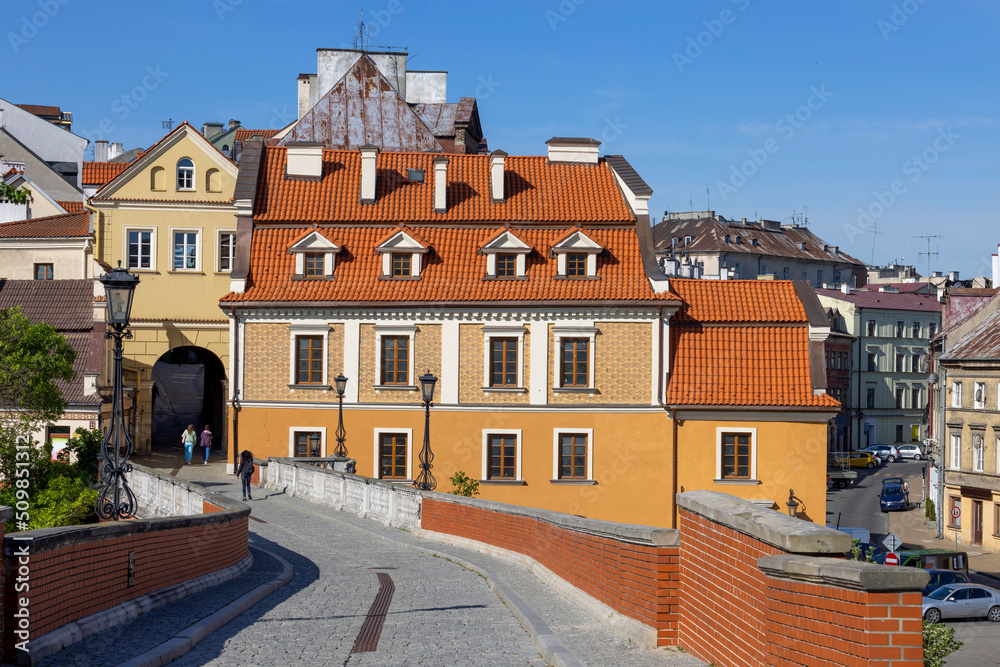 Grodzka Gate, remains of the defensive walls, Lublin, Poland