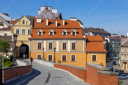 Grodzka Gate, remains of the defensive walls, Lublin, Poland