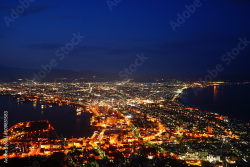 Night View from Mount Hakodate (Hakodateyama) in Hakodate, Hokkaido, Japan - 日本 北海道 函館市 函館山 夜景