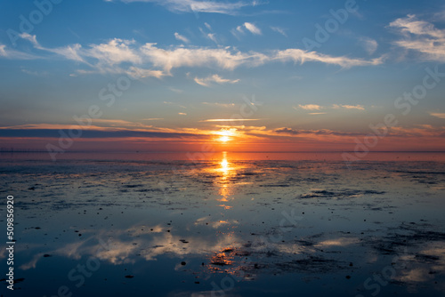 Sonnenuntergang am Meer