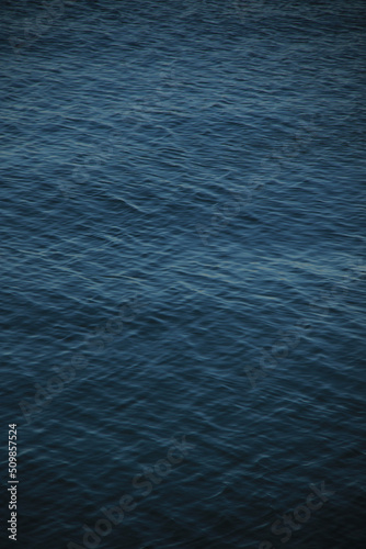 unfocused deep blue water waves background