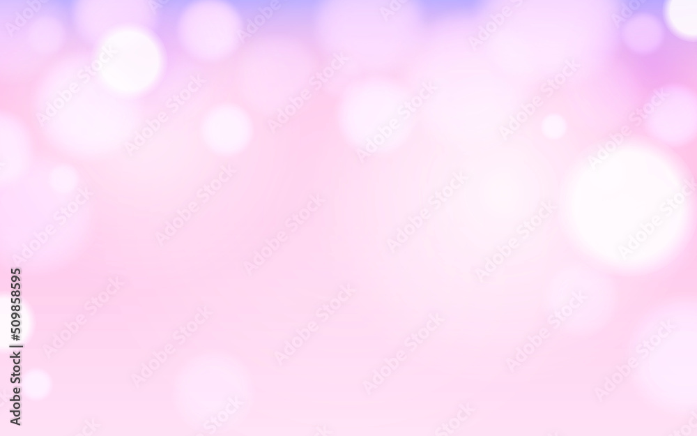 Gentle and Cute bokeh soft light abstract background, Vector eps 10 illustration bokeh particles, Background decoration