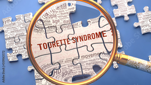 Foto Tourette syndrome as a complex topic under close inspection