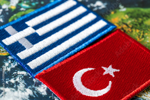 Flags of Turkey and Greece, Concept, Growing conflict between members of the joint defense alliance over the militarization of islands in the Aegean Sea