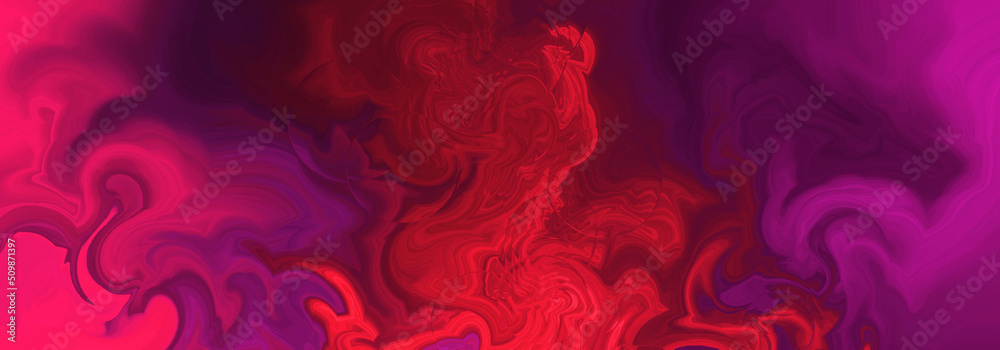 Luxurious colorful liquid marble surfaces design. Abstract pink acrylic pours liquid marble surface design. Beautiful fluid abstract paint background. close-up fragment of acrylic painting on canvas. - obrazy, fototapety, plakaty 