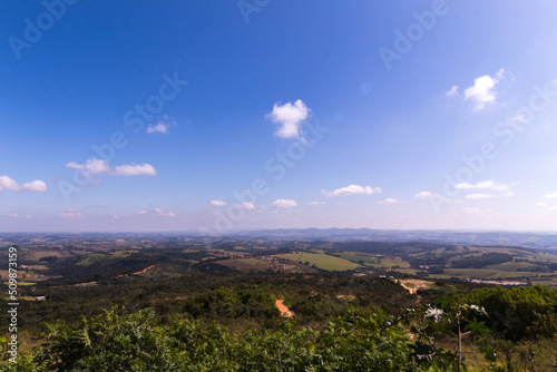 Sao Thome in panoramic photo