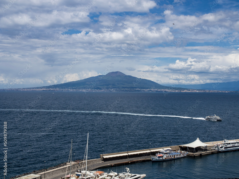 Sorrento Italy Harbor at the Amalfi Coast